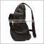 Fanshion design leisure shoulder backpack genuine leather chest bag for men
