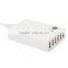 With EU/US/UK interchangeable plug 6 Ports Usb Wall Charger 60W 5V 12A