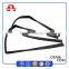 Black Spraying Plastics EPDM Auto Glass Run Channel
