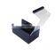 2016 new design black wooden packaging perfume box with pvc window