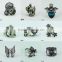 China Manufacturer couple skull rings fashion jewellery wholesale R46
