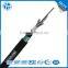 Outdoor single mode direct buried armoured 12 288 core fiber optic cable GYTY53