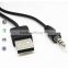 3.5mm mini plug headphone jack to usb adapter cable