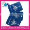 Blue paper jewelry card with logo
