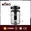 Restaurant Use Stainless Steel Foot Pedal Dustbin
