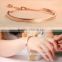 New Stock Fashion Jewelry Stainless Steel Rose Gold Bracelet For Women