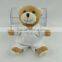 2016 cute wholesale brown mask plush teddy bear doctor