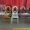 PC Resin Plastic Transparent Clear Crystal Wedding Phoenix Chair