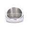 Thailand silver stainless steel men black single stone ring designs                        
                                                                                Supplier's Choice