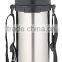 2014 hot sale double wall stainless steel s/s vacuum travel pot with handle 500ML 750ML 1000ML