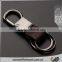 D Shape Hanger Multi Rings Leather Key chains
