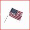 5*8 inches red white flag,roll up flag,silk screen flag