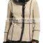 Women's Designer Leather Shearling Rancher Jacket