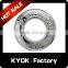 KYOK Chrome Curtain Rings Fit For 16mm/19mm/25mm/35mm Silver Metal Rod Loop,Aluminum Zinc Curtain Rod Accessories