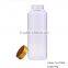 15oz liquid glass bottle, custom liquid containers large with metal lid
