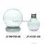 High Quality empty PET cosmetic packaging jar clear plastic loose powder cream jar hair mask cosmetic jar