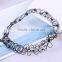 Europe fashion style stretch elastic crystal bead tattoo collar choker