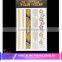 Summer hot body art temporary feature sticker tattoos