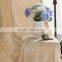 China supplier cheap blackout fabric curtains with embroidery leaves                        
                                                Quality Choice