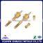 custom cnc machining brass connectors and pipe conectors fittings