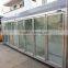 single door upright display fridge