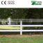 100% virgin vinyl white pvc horse fence