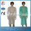 dental disposable surgical waterproof isolation gown with knitted cuff