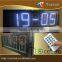Wireless RF & Computer Time /Temperature/ Year/Date/Countdown Timer LED Double Side Digital Display Board