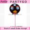 Red bird balloon sticks & pole and cup for birthday party decoration helium foil balloons 14.5inch
