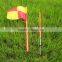 ABS removable custom marking corner flags