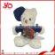 custom mini white plush bear toy stuffed animal bear toy for baby