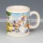 11 oz straight mug ceramic mug with cute design