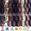 long pile faux fur bedding sheet pv animal printed long hair plush fabric