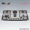 Good Quality Built in Glass ceramic cooktop gas stove With ceramic glass