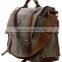 high quality waxed canvas mens messenger bag