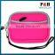 Dural zipper Neoprene GPS camera phone MP3 case pouch carrying bag soft case, electronic accessories soft case GPS bag pouch