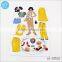 2016 made in China cheap custom Children 3d magnetic jigsaw puzzle for game