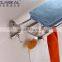 wall mounted unique aluminium double extension towel bars double towel shelf