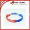 Custom Silicone Flag Wristband For Promotion