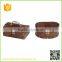 leaf printing small unfinished wooden boxes wholesale with handle