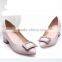 Women Shoes Leather Shoes for Women Low-mid Heel Pumps Shoes