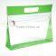custom printing transparent pvc zipper bag pvc cosmetic bag with zipper
