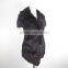 Real rabbit fur vest with knitting back/high quality rabbit fur vest KZ14003
