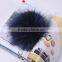 Fluffy fur Ball Pom Pom Keychain for Car Key Ring or Handbag Accessories KZ160077