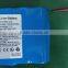 Two and three series of lithium battery 18650 11.1V 4.4 AH widespread used in the social now