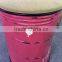 Home Decoration Retro Round Metal Bucket Storage Box Stool