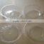 high quality plastic round salad box with lid/disposable round hat salad box with lid