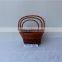 Handicraft wicker plastic gift basket beach baskets