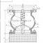 DN50-DN300 PN16/CLASS 125 Cast Iron foot Valve