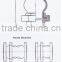 Rubber expansion joint for protecting valves